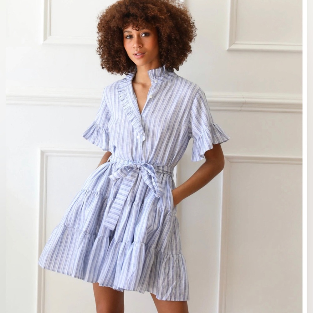 NWOT Mille Montauk Stripe Violetta Dress